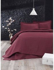 Покривало стьобане Monart bordo бордо 220х240 см svt-2000022233880