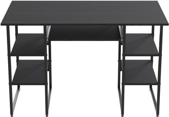 Комп'ютерний стіл Ferrum-decor Тім 75x120x60 чорний ДСП Сосна Кембра 16мм (FRD-103954) Комп'ютерний стіл Ferrum-decor Тім 75x120x60 чорний ДСП Сосна Кембра 16мм (FRD-103954)