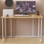 Комп'ютерний стіл Ferrum-decor Ханна 75x120x60 білий ДСП Дуб Артизан 16мм (FRD-106213)