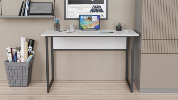 Письмовий стіл із ящиками Ferrum-decor Оскар 750x1400x600 метал Чорний ДСП Дуб Сан-Марино 16 мм (FRD-103235) Письмовий стіл із ящиками Ferrum-decor Оскар 750x1400x600 метал Чорний ДСП Дуб Сан-Марино 16 мм (FRD-103235)