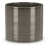 Кашпо для квітів Inspiration кераміка 10 сірий 97757