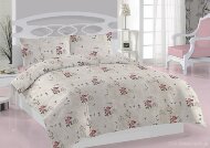 Постільний комплект Ранфорс Bisiklet бузковий 200x220 svk-2826 Постільний комплект Ранфорс Bisiklet бузковий 200x220 svk-2826