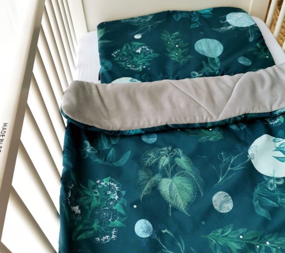 Ковдра двостороння 80х100 см Moon Garden lullalove-9150