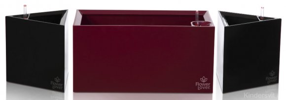 Розумний вазон Triangle Flower Lover 21 см 4111808 чорний глянцевий