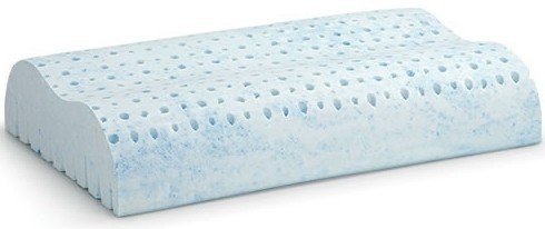 Подушка Едвайс Латекс Гель Контур 38х60х12 см