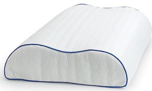 Подушка Едвайс Латекс Гель Контур 38х60х12 см