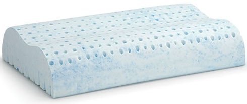 Подушка Едвайс Латекс Гель Контур 38х60х12 см