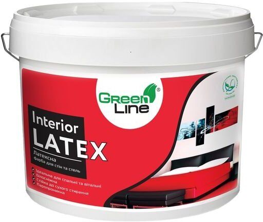 Латексна фарба для стін та стелі Interior Latex 1 л.