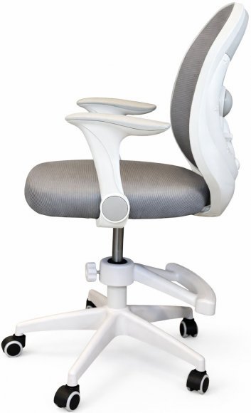 Крісло обертове дитяче з підставкою для ніг PERFECT KIDS ASTRONAUT GRAY Perfect Home Сірий (PFH-092113) Крісло обертове дитяче з підставкою для ніг PERFECT KIDS ASTRONAUT GRAY Perfect Home Сірий (PFH-092113)
