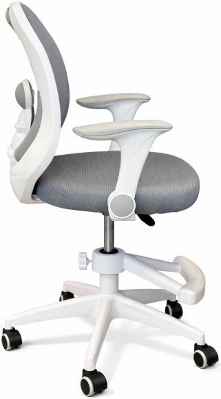 Крісло обертове дитяче з підставкою для ніг PERFECT KIDS ASTRONAUT GRAY Perfect Home Сірий (PFH-092113) Крісло обертове дитяче з підставкою для ніг PERFECT KIDS ASTRONAUT GRAY Perfect Home Сірий (PFH-092113)