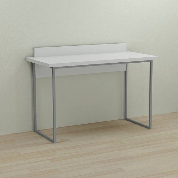 Письмовий стіл Ferrum-decor Скай 76x120x60 сірий ДСП Біле 32мм (FRD-101546)