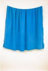 Плед-накидка Stone Throw denim синій 140х170 см 2000022171427 Плед-накидка Stone Throw denim синій 140х170 см 2000022171427