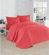 Покривало стьобане Monart coral коралловий 220х240 см svt-2000022233897 Покривало стьобане Monart coral коралловий 220х240 см svt-2000022233897