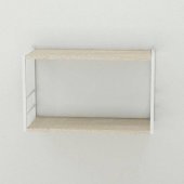 Книжкова полиця універсальна Ferrum-decor Стім 1 38x63x26 білий ДСП Дуб Сонома 16мм (FRD-104094) Книжкова полиця універсальна Ferrum-decor Стім 1 38x63x26 білий ДСП Дуб Сонома 16мм (FRD-104094)