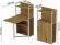 Стіл книжка з етажеркою Практик 1 Ferrum-decor 1200x640x990 Білий метал ДСП Дуб Артизан 16 мм (FRD-104623) Стіл книжка з етажеркою Практик 1 Ferrum-decor 1200x640x990 Білий метал ДСП Дуб Артизан 16 мм (FRD-104623)