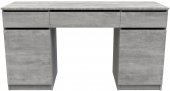 Стіл комп'ютерний Віто 2 Ferrum-decor 750x1400x500 ДСП Бетон 16 мм (FRD-104835) Стіл комп'ютерний Віто 2 Ferrum-decor 750x1400x500 ДСП Бетон 16 мм (FRD-104835)