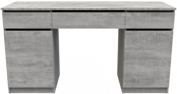 Стіл комп'ютерний Віто 2 Ferrum-decor 750x1400x500 ДСП Бетон 16 мм (FRD-104835) Стіл комп'ютерний Віто 2 Ferrum-decor 750x1400x500 ДСП Бетон 16 мм (FRD-104835)