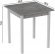 Стіл кухонний Ferrum-decor Дієго 75x80x80 Білий ДСП Бетон 16мм (FRD-105576) Стіл кухонний Ferrum-decor Дієго 75x80x80 Білий ДСП Бетон 16мм (FRD-105576)
