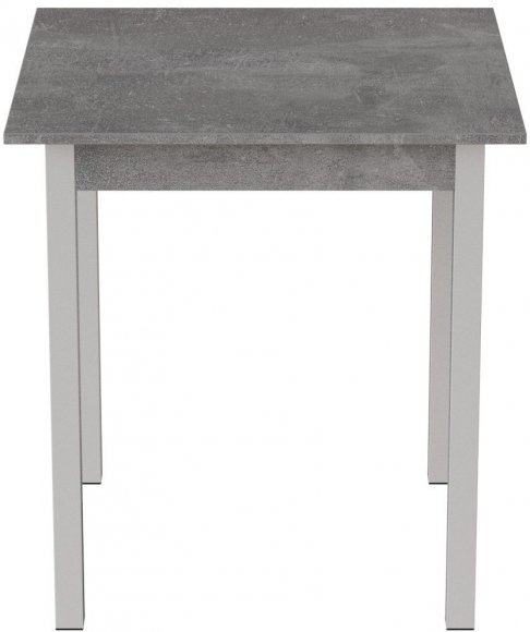 Стіл кухонний Ferrum-decor Дієго 75x80x80 Білий ДСП Бетон 16мм (FRD-105576) Стіл кухонний Ferrum-decor Дієго 75x80x80 Білий ДСП Бетон 16мм (FRD-105576)