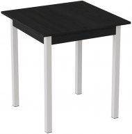 Стіл кухонний Ferrum-decor Дієго 75x90x90 Білий ДСП Сосна Кембра 16мм (FRD-105718)