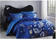 Постільна білизна сатин Delux Tallin lacivert v2 синій сімейний svt-2000022297301 Постільна білизна сатин Delux Tallin lacivert v2 синій сімейний svt-2000022297301