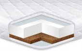 Матрац топер Cocos трикотаж 160х190х6 см Матрац топер Cocos трикотаж 160х190х6 см