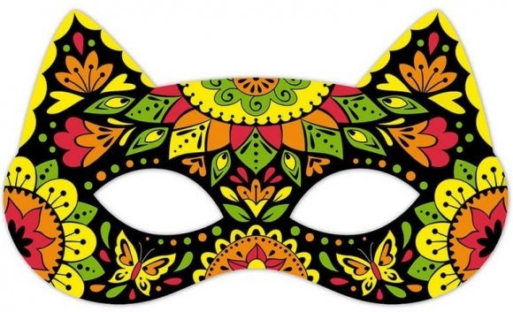 Набір для творчості Маски з олівцями J07944 Набір для творчості Маски з олівцями J07944