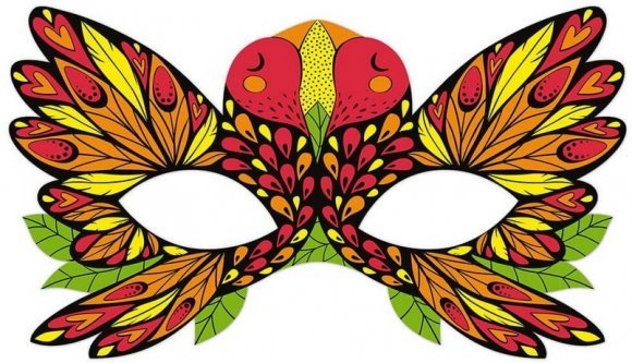 Набір для творчості Маски з олівцями J07944 Набір для творчості Маски з олівцями J07944