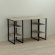 Письмовий стіл Ferrum-decor Карен 75x120x70 чорний ДСП Дуб Сонома 16мм (FRD-102061)