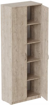 Шафа Анжело Ferrum-decor на 5 полиць 2 двері 1900x700x380 ДСП Дуб Сан-Марино 16 мм (FRD-105014) Шафа Анжело Ferrum-decor на 5 полиць 2 двері 1900x700x380 ДСП Дуб Сан-Марино 16 мм (FRD-105014)