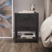 Тумба універсальна Ferrum-decor Вів'єн 2/1 50x41x40 чорний ДСП Сосна Кембра 16мм (FRD-104175)