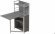 Стіл книжка з етажеркою Практик 1 Ferrum-decor 1200x640x990 Білий метал ДСП Бетон 16 мм (FRD-104624) Стіл книжка з етажеркою Практик 1 Ferrum-decor 1200x640x990 Білий метал ДСП Бетон 16 мм (FRD-104624)