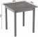 Стіл кухонний Ferrum-decor Дієго 75x80x80 Сірий ДСП Бетон 16мм (FRD-105577) Стіл кухонний Ferrum-decor Дієго 75x80x80 Сірий ДСП Бетон 16мм (FRD-105577)