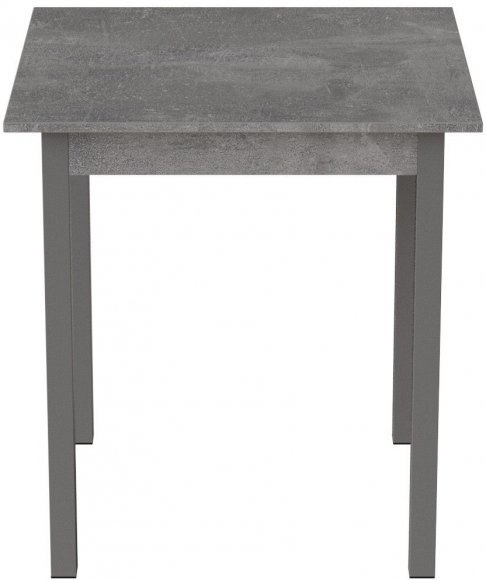 Стіл кухонний Ferrum-decor Дієго 75x80x80 Сірий ДСП Бетон 16мм (FRD-105577) Стіл кухонний Ferrum-decor Дієго 75x80x80 Сірий ДСП Бетон 16мм (FRD-105577)