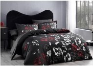 Постільна білизна сатин Delux Tallin siyah v4 чорний сімейний svt-2000022297318 Постільна білизна сатин Delux Tallin siyah v4 чорний сімейний svt-2000022297318