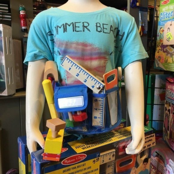 Ремінний комплект з дерев'яними інструментами MD15174