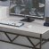 Письмовий стіл Ferrum-decor Раян 75x100x70 чорний ДСП Біле 16мм (FRD-103701)