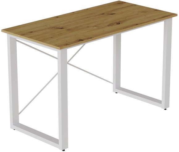 Письмовий стіл Ferrum-decor Драйв 750x1400x600 Білий метал ДСП Дуб Артизан 32 мм (FRD-103357) Письмовий стіл Ferrum-decor Драйв 750x1400x600 Білий метал ДСП Дуб Артизан 32 мм (FRD-103357)