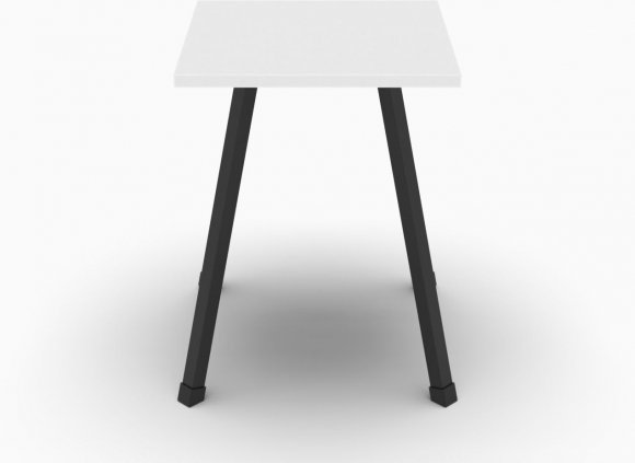 Табурет кухонний Ferrum-decor 430x320x320 Чорний метал ДСП Біле 16 мм (FRD-104639) Табурет кухонний Ferrum-decor 430x320x320 Чорний метал ДСП Біле 16 мм (FRD-104639)