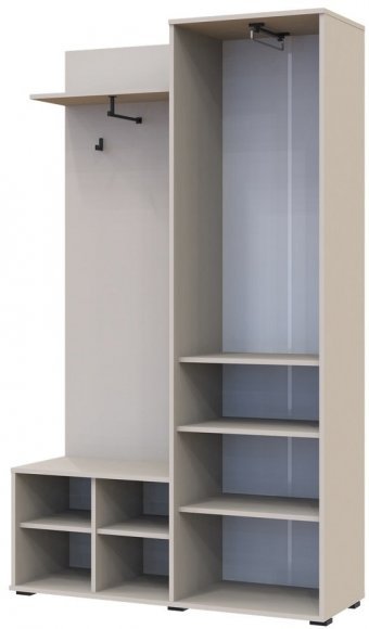 Передпокій Doros Дора Кашемір 1 ДСП/1 Дзеркало 113.5х40х192 DRS-011780 (44900364) Передпокій Doros Дора Кашемір 1 ДСП/1 Дзеркало 113.5х40х192 DRS-011780 (44900364)
