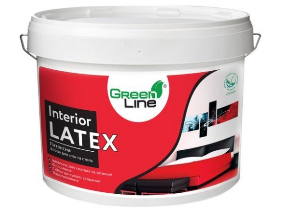 Латексна фарба для стін та стелі Interior Latex 10 л.