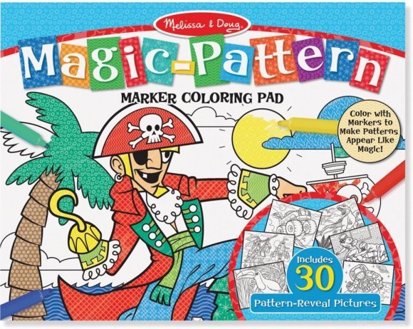 Магический альбом-раскраска голубой Melissa & Doug MD9431