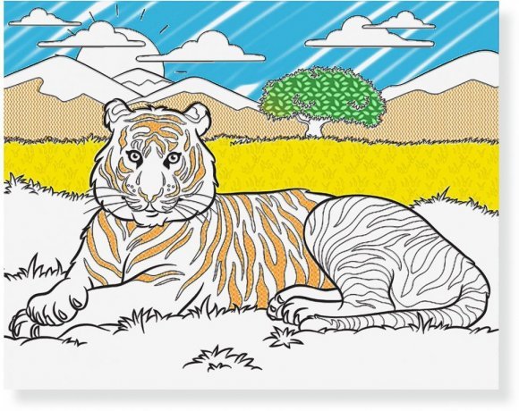 Магический альбом-раскраска голубой Melissa & Doug MD9431 Магический альбом-раскраска голубой Melissa & Doug MD9431