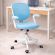 Крісло обертове дитяче з підставкою для ніг PERFECT KIDS BLUE Perfect Home Блакитний (PFH-092116) Крісло обертове дитяче з підставкою для ніг PERFECT KIDS BLUE Perfect Home Блакитний (PFH-092116)