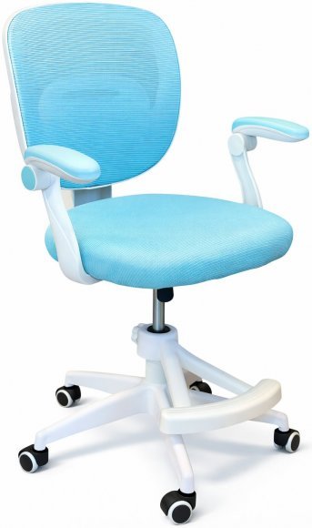 Крісло обертове дитяче з підставкою для ніг PERFECT KIDS BLUE Perfect Home Блакитний (PFH-092116) Крісло обертове дитяче з підставкою для ніг PERFECT KIDS BLUE Perfect Home Блакитний (PFH-092116)