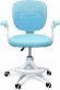 Крісло обертове дитяче з підставкою для ніг PERFECT KIDS BLUE Perfect Home Блакитний (PFH-092116) Крісло обертове дитяче з підставкою для ніг PERFECT KIDS BLUE Perfect Home Блакитний (PFH-092116)
