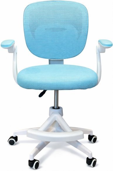 Крісло обертове дитяче з підставкою для ніг PERFECT KIDS BLUE Perfect Home Блакитний (PFH-092116) Крісло обертове дитяче з підставкою для ніг PERFECT KIDS BLUE Perfect Home Блакитний (PFH-092116)