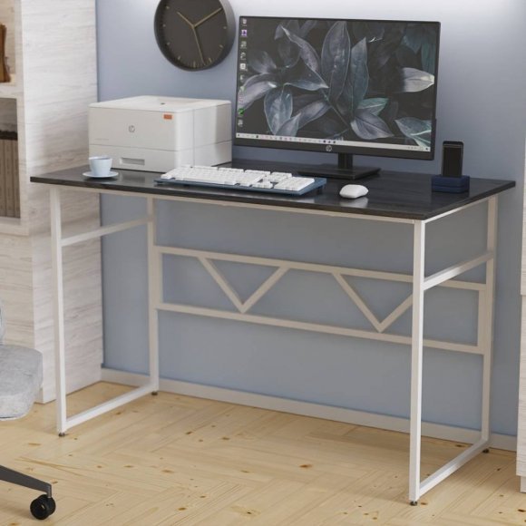 Комп'ютерний стіл Ferrum-decor Раян 75x140x70 білий ДСП Сосна Кембра 16мм (FRD-101175)