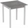 Стіл кухонний Ferrum-decor Дієго 75x90x90 Білий ДСП Бетон 16мм (FRD-105579) Стіл кухонний Ferrum-decor Дієго 75x90x90 Білий ДСП Бетон 16мм (FRD-105579)
