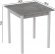 Стіл кухонний Ferrum-decor Дієго 75x90x90 Білий ДСП Бетон 16мм (FRD-105579) Стіл кухонний Ferrum-decor Дієго 75x90x90 Білий ДСП Бетон 16мм (FRD-105579)